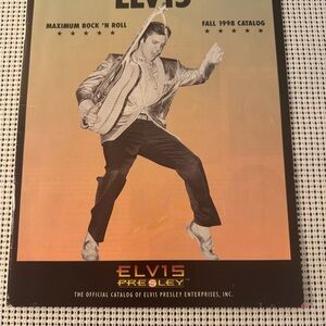 Fall 1998 catalog The Official Catalog of Elvis Presley Enterprises